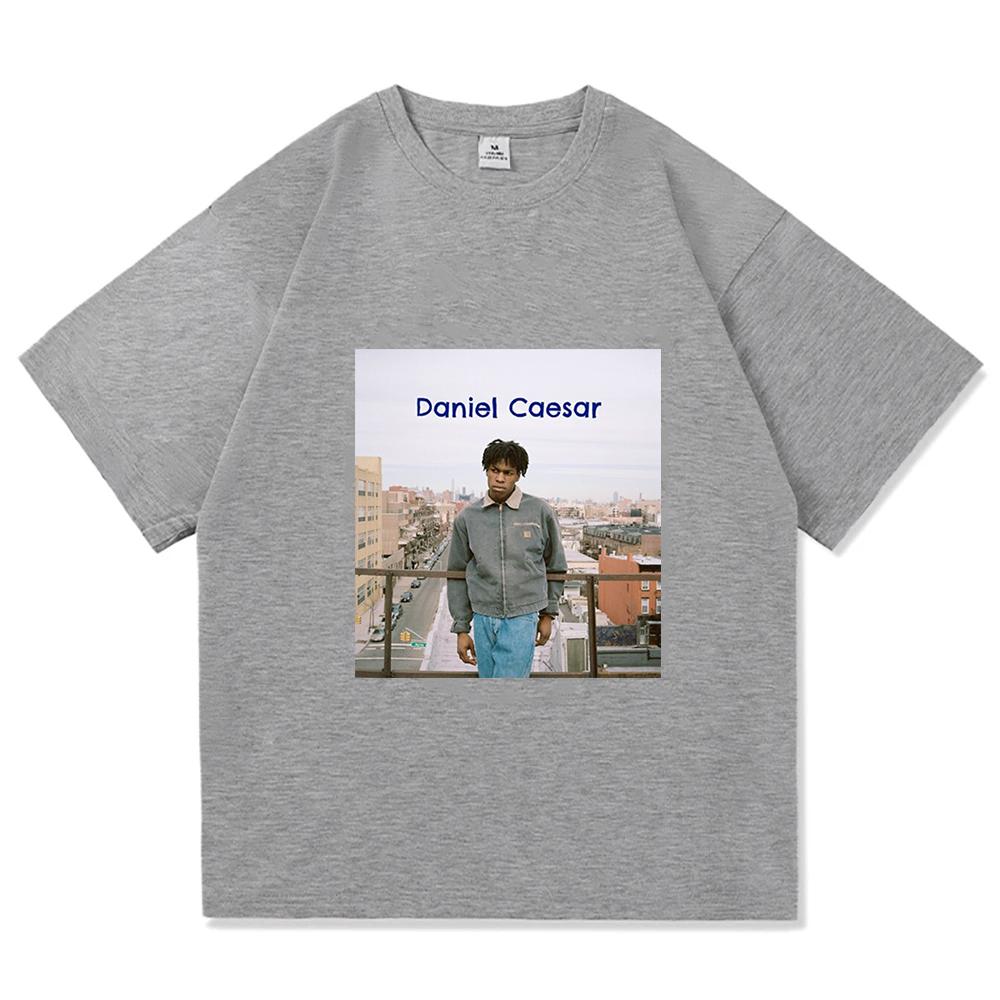 Daniel Caesar Son Of Spergy Tour 2026 Tshirts Hip Hop Fashion Unisex Unisex Clothing High Quality Cotton Oversized Retro Streetwear