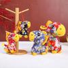 Style Embroidered Horse Plush Toy With Pp Cotton Filling For Lunar New Year Gift