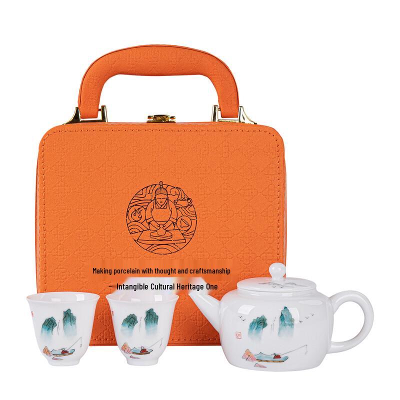 Tuopai Hand-Painted Ceramic Tea Set