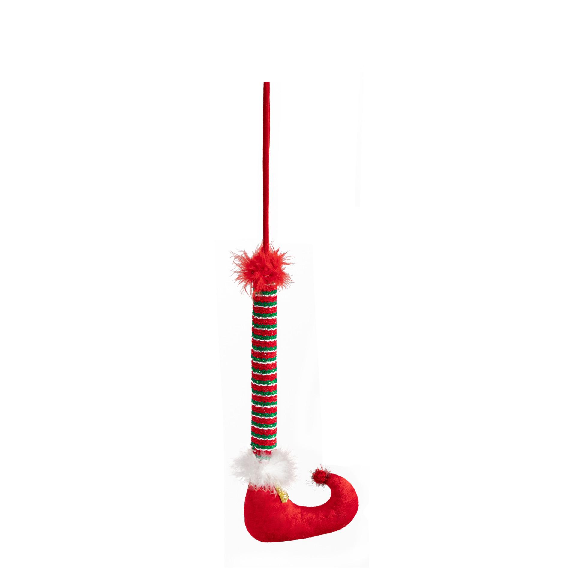 Elf Leg Christmas Tree Ornament