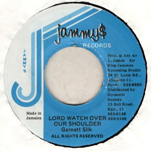 7inch Record GARNETT SILK - Lord Watch Over Our Shoulder NONE Jammy's Records Jamaica Reggae, Ska & Dub Used