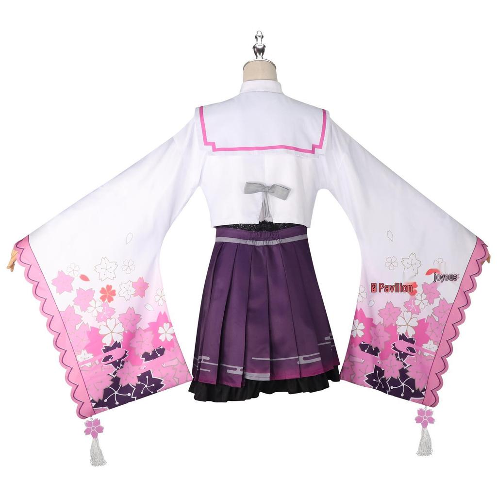 Kusanagi Nene Cosplay Costume - World Project Anime Role-Playing Outfit