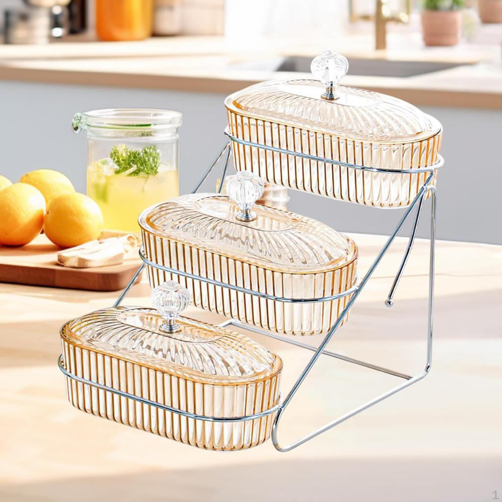 Fruit Bowl Dried Dish Multipurpose Home Decorative Organizer Serving Snack Plate for