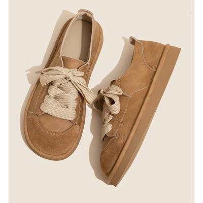 2024 New Women's Luxury Brand Flat Shoes Mori Women's Retro Flat Shoes Round Wide Head Cute Barefoot Shoes for Girls