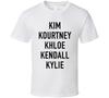 Kardashian Tshirt Long White