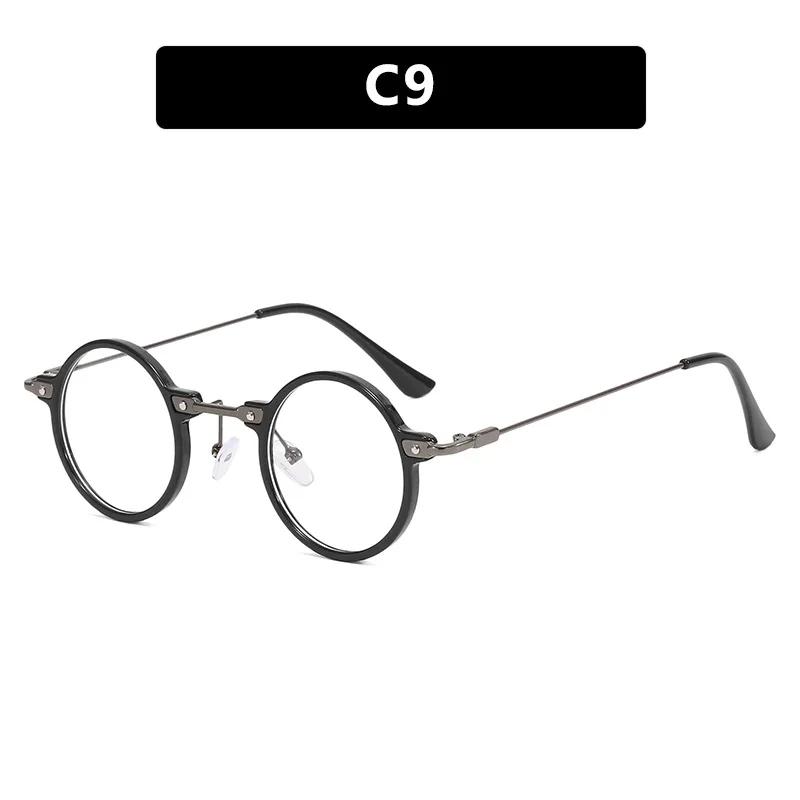 Vintage Designer Outdoor Woman Sunglasses Men Round Fashion Titanium High Quality Sun Glasses Man Uv Protection Glasses