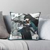 Zenless Zone Zero Hoshimi Miyabi Square Pillowcase Polyester Linen Velvet Creative Zip Decor Home Cushion Case 18"
