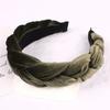 Fasce per Capelli Grandi in Velluto Intrecciato a Torsioni Parrucca Intrecciata Fascia per la Testa a Treccia Larga Accessori per Capelli Donna
