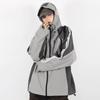 Streetwear Techwear Jacket Women Windbreakers Vintage Harajuku Oversize Track Jackets Outdoor Zipper Hooded Anorak Coat
