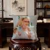Singer Actor P-Paris Hilton Cushion Cover Birthday Anniversary Gifts Double Sided Printed Zipper Cushion Cover Soft Skin Bedding