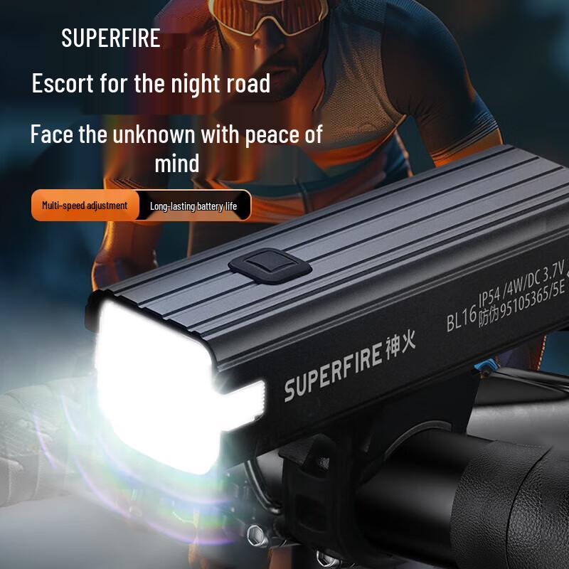 SupFire BL16 Rechargeable Bicycle Headlight