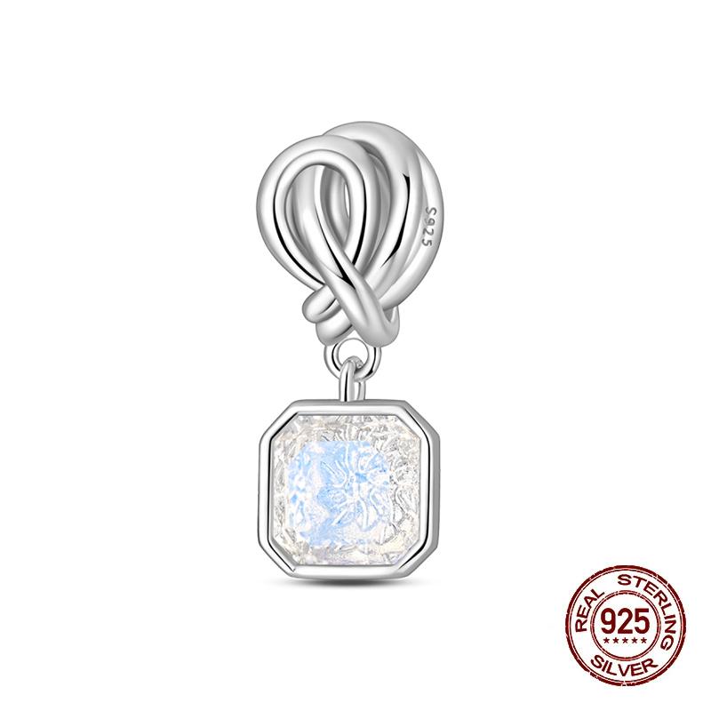 Original 925 Silver Charms Beads Winter Snowflake Snowman Igloo Penguin Pendants Fit Bracelet Charms Women Jewelry Gift