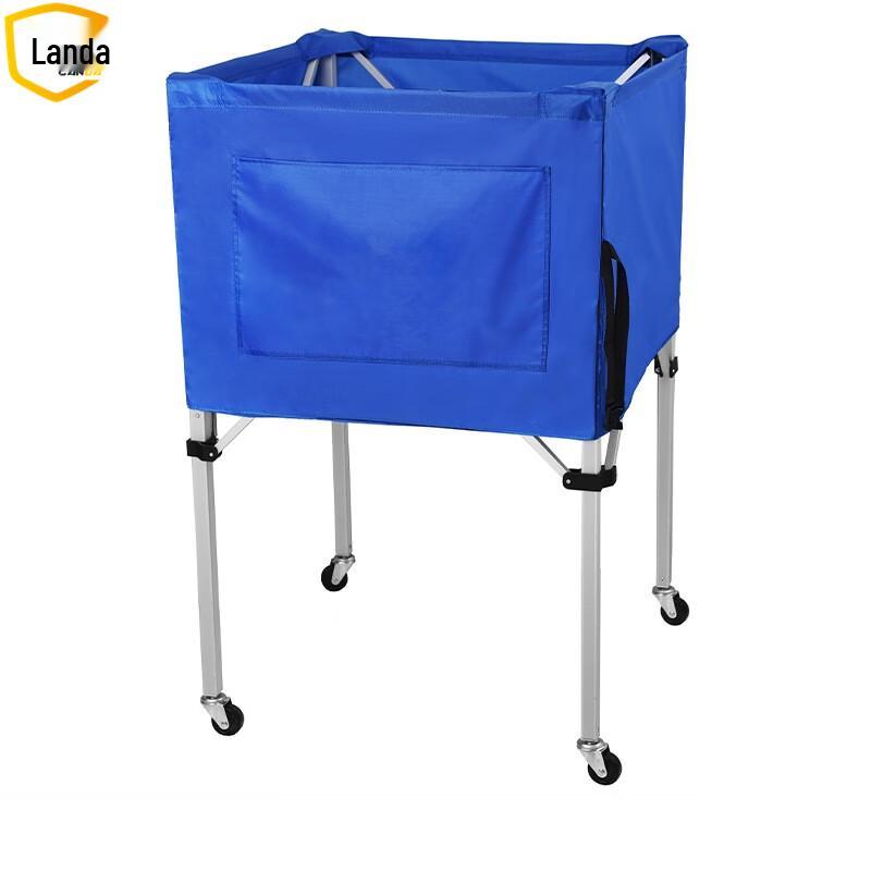 Landa Foldable Mobile Sports Ball Storage Cart