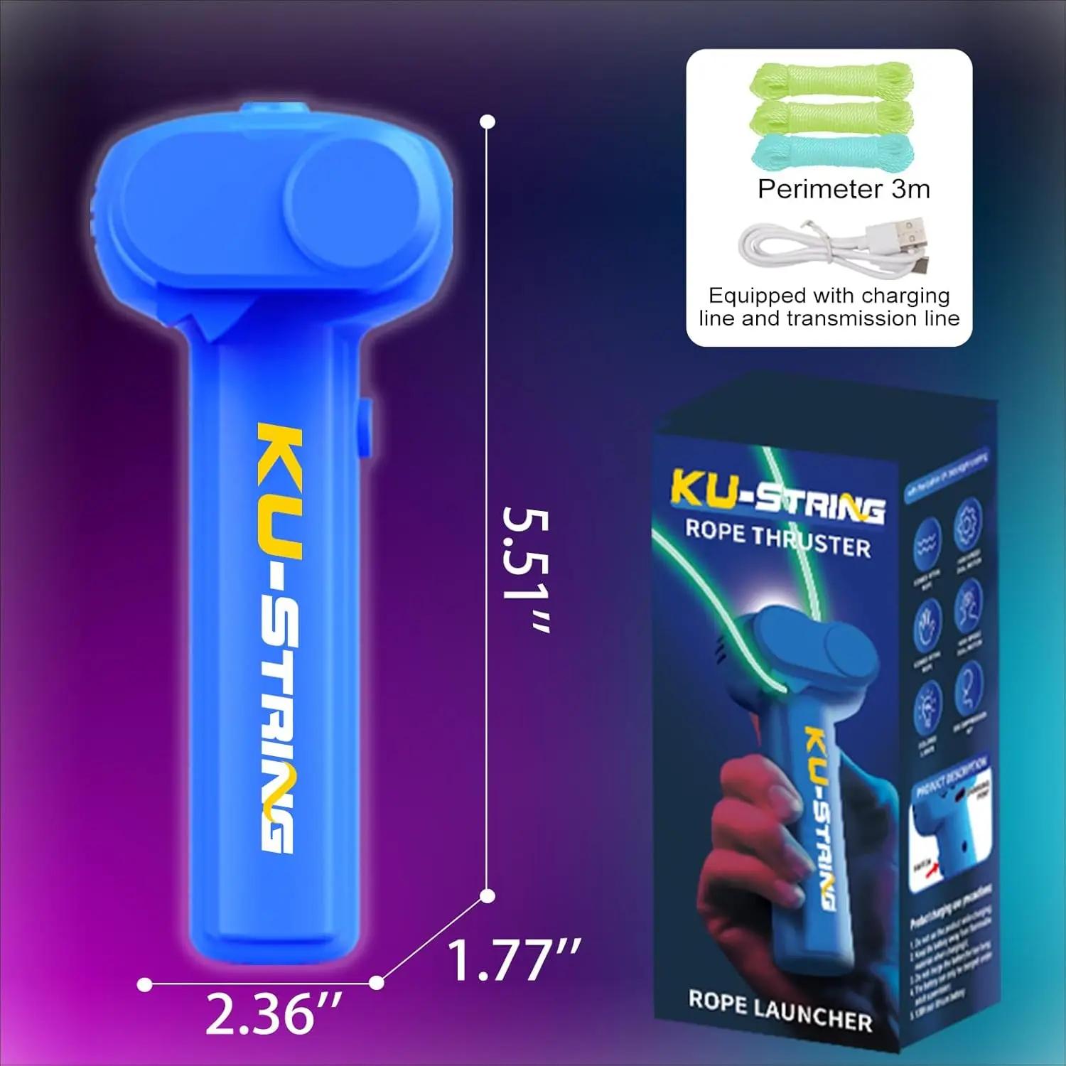 

Glow Stress Relief Rope Set Outdoor Travel Toys Parent Child Sensory Game Birthday Gift for Boys Party Favor Juegos Infantil темно-синий