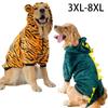 Haustierkleidung für mittelgroße große Hunde Hundeschlafanzug Mantel Hundepullover Winter Warm Fleece Golden Retriever Labrador Hunde Kleidung Kostüm
