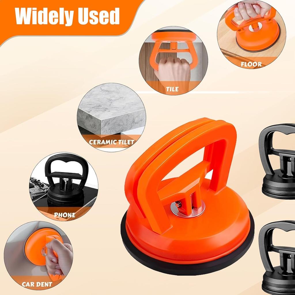 Dent Puller,Powerful Car Dent Puller,3 Pcs Powerful Suction Dent Removal Kit For Cars,With Mini And Big,Dent Remover Tool For Car Dent Repair,Glass,