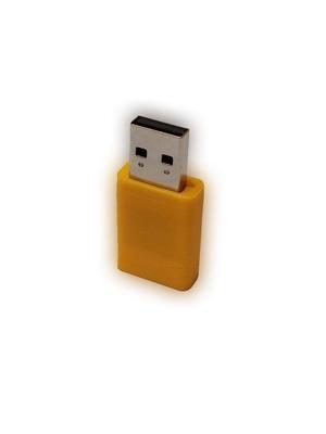 USB Mouse Ziggler Mouse Mover Simulate Mouse Movements To Prevent Computer from Entering Mode Windows Linux Orange Sleep/standby/idle