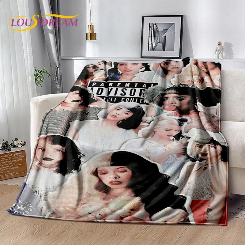 Crybaby M-Melanine Martinez Soft Flannel Blanket for Bed Bedroom Sofa Picnic,Throw Blanket for Cover Outdoors Leisure Gift Kids