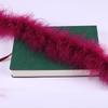 Encrypted Colored Turkey Feather Strips for DIY Decorations & Stage Costumes