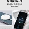 Leather Case IPhone 16 Pro Max 15 Magnetic Wireless Charging Shockproof