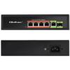 Ethernet PoE SWITCH 4x RJ45 PoE 1x RJ45Upli