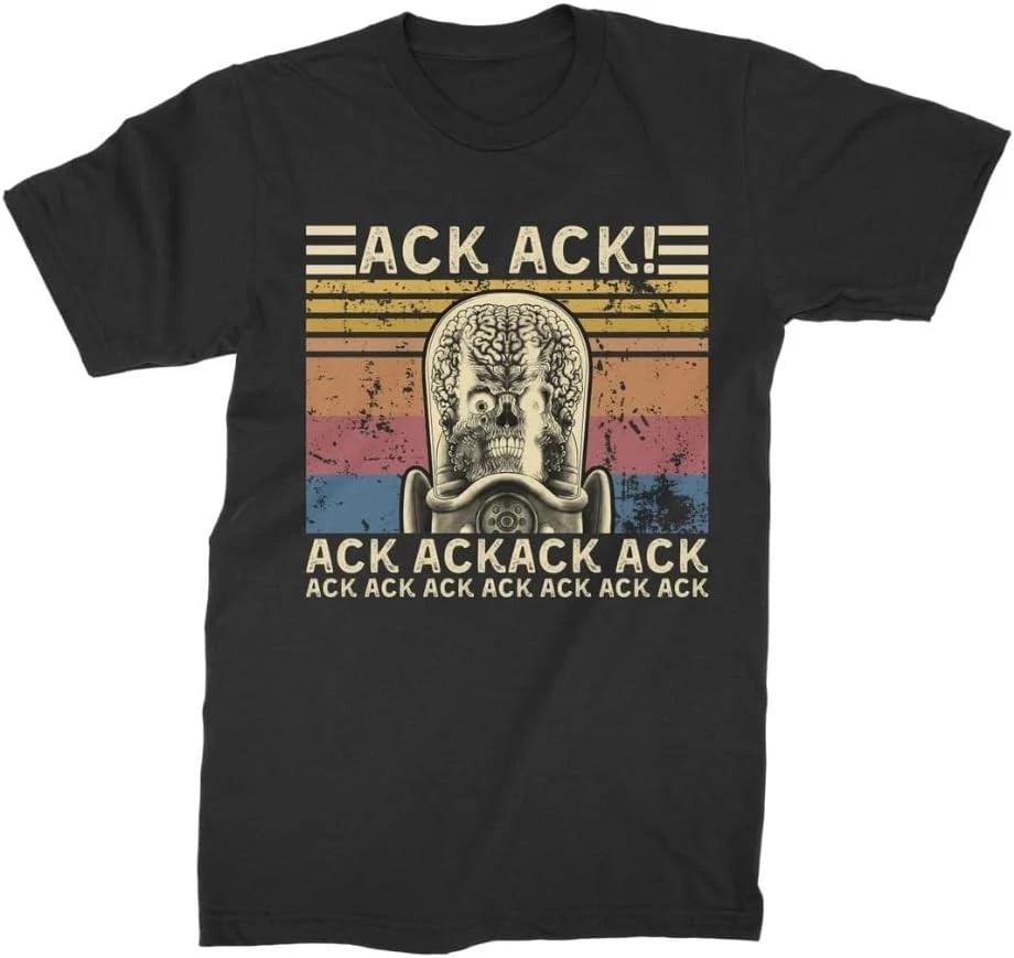 Mars Attacks Vintage Martians T-Shirt - Ack Ack Black XXXL