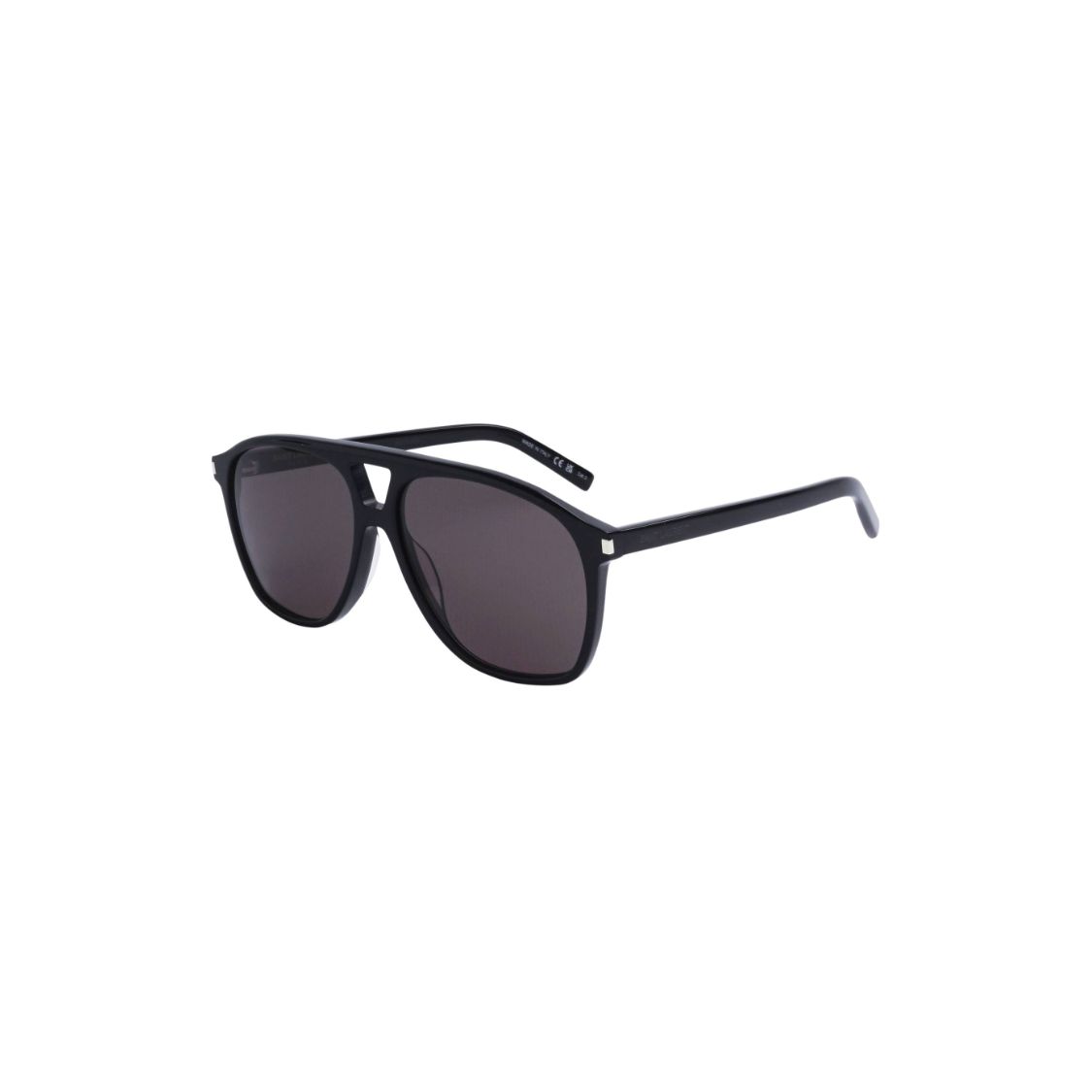 

Saint Laurent Logo Engraved Pilot Sunglasses Women sunglasses Black SL596001 58,Black