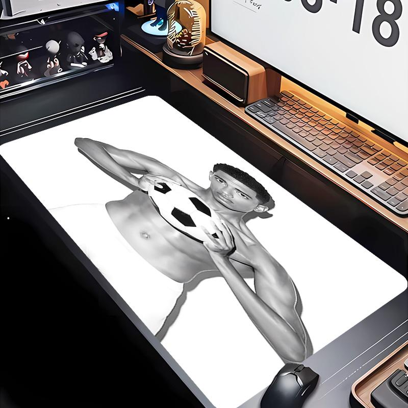 Jude Bellingham Theme Premium Non-slip Mouse Pad with Stitched Edges,Durable Rubber Material,for Desktop & Gaming Great Gifts