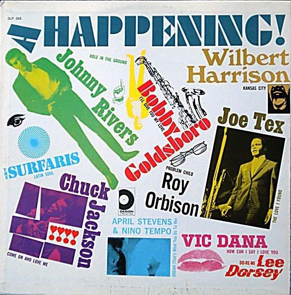 Виниловая пластинка РАЗЛИЧНЫЕ A Happening DLP263 Дизайн 1967 Канада Рок Б/у