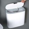 Motion Sensor Garbage Basket with Lid Large Capacity Punch-free Smart Intelligent Induction Trash Can for Kitchen Office Bathroom
