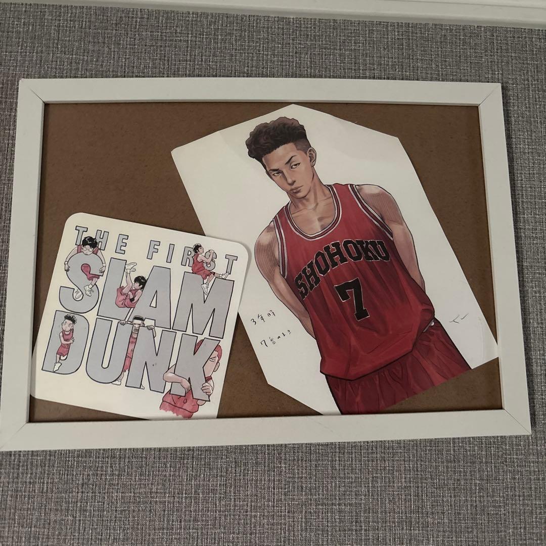 Used THE FIRST SLAM DUNK Ryota Miyagi Illustration Board
