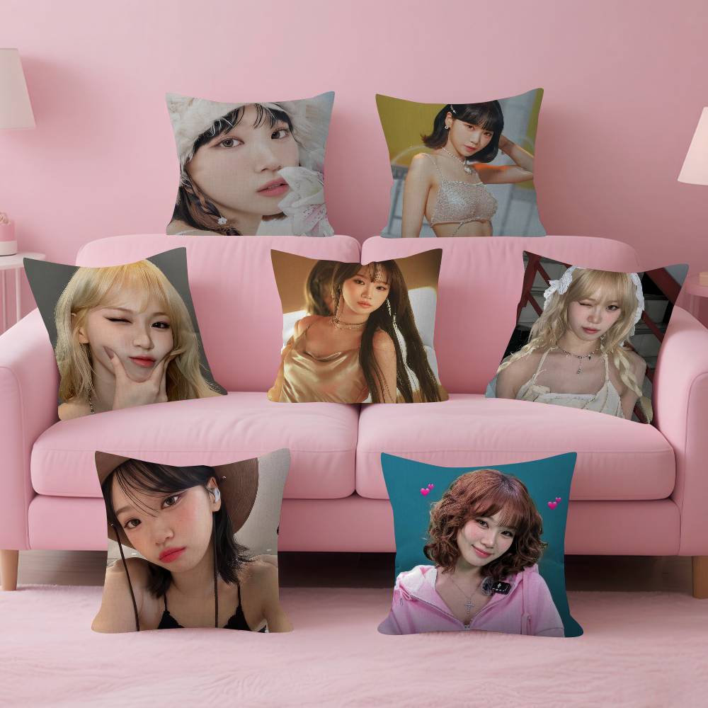 Singer C-Chaewon Beauty Pillow Cover For Bedroom Room And Living Room Sofa Decorative Cushion Cover