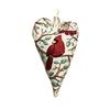 Diy Heart Shaped Hand Embroidered Christmas Ornament Kit Beginner Friendly Embroidery Craft