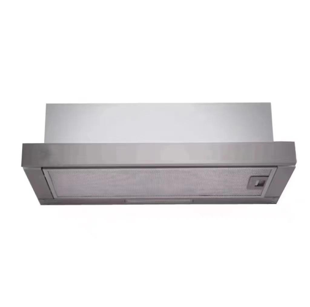 60CM Built-in Pull-Out Range Hood, Compact Top Suction for Kitchen Cabinet, Concealed Design