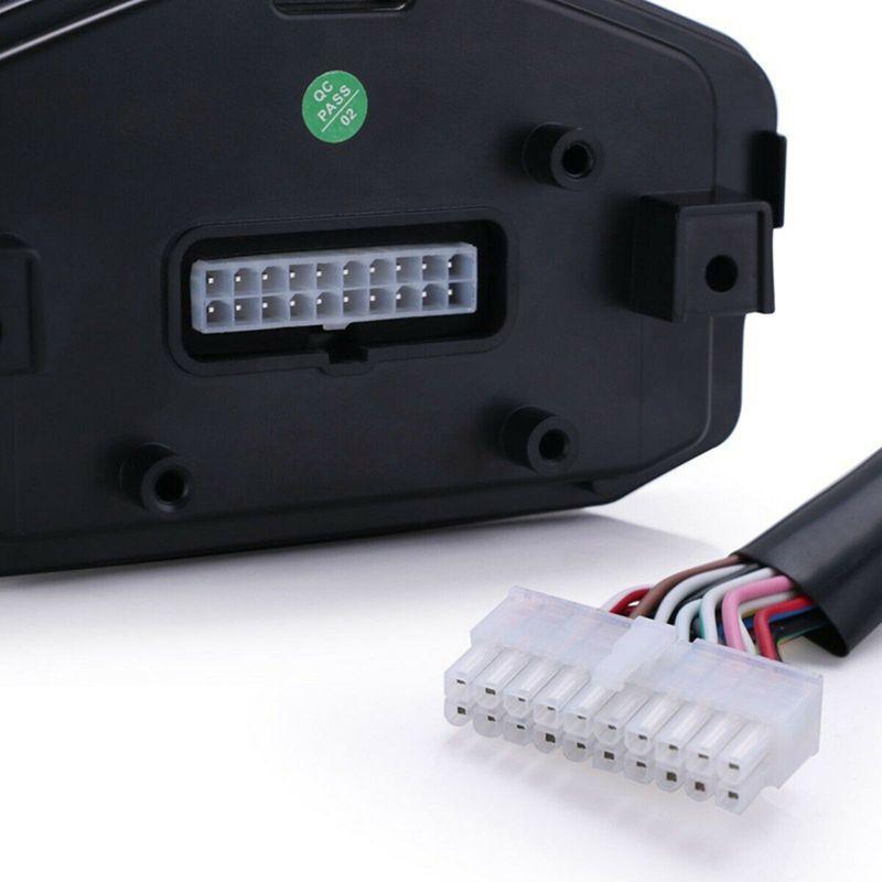 Waterproof Tachometer Speedometer Motorcycle Universal LED Digital Dashboard Km/h MPH Odometer Meter Motor Gauge with Sensor