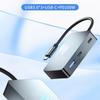 5in1 Docking Station Usb3.0 HUB TypeC Converter 5in1 Dock PD100W USB3.0 for Laptops Tablets Phones