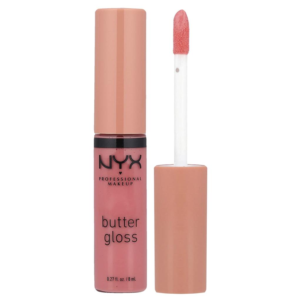 NYX Professional Makeup, Butter Gloss, Lip Gloss, 05 Crème Brûlée, 8ml (0.27fl oz)