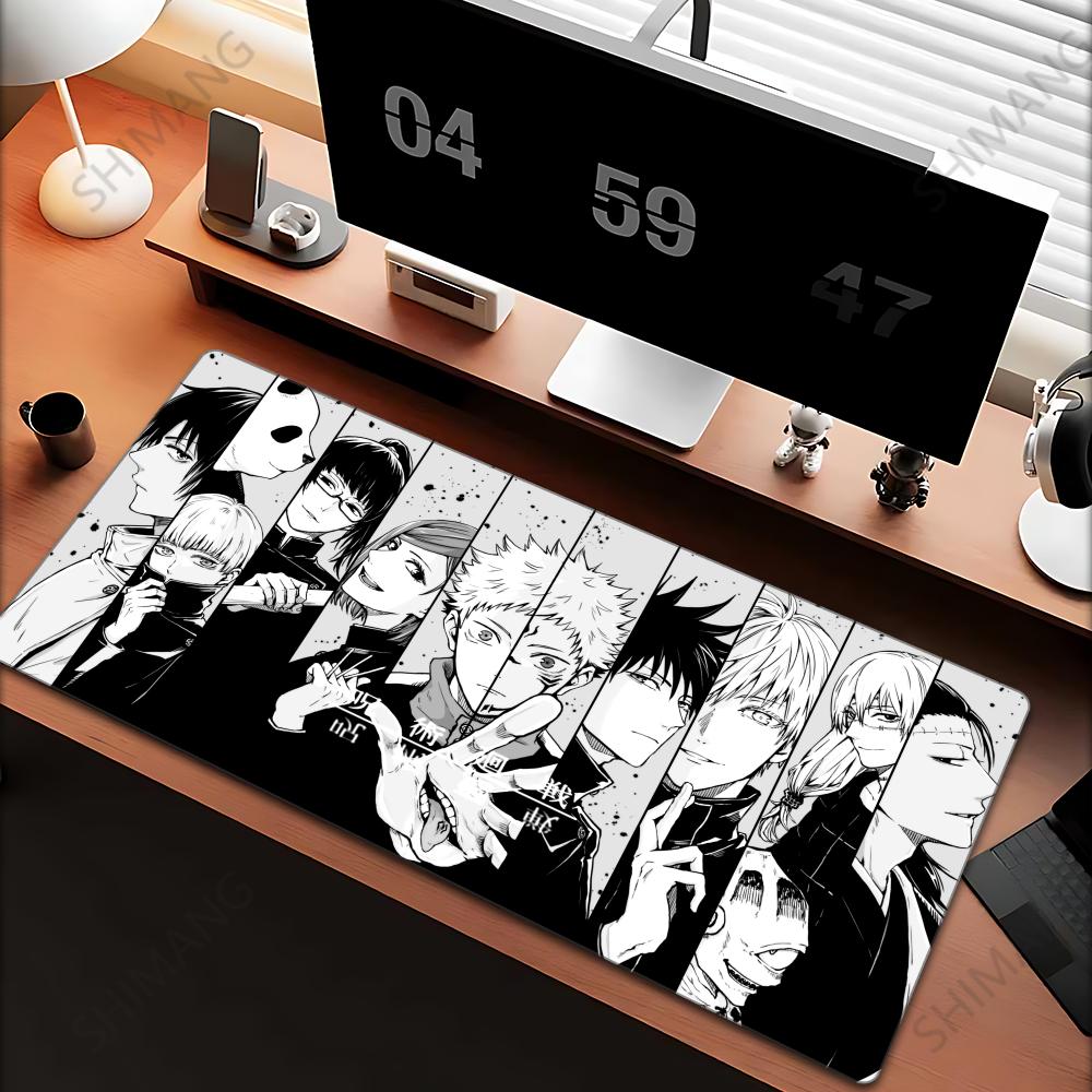 Satoru Gojo Laptop Accessories Keyboard Pad Desk Mat Set Up Gaming Mat Desk Pad Setup Gamer Mouse Pad Office Big Mousepepad