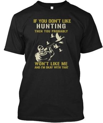 Duck Hunting T-Shirt Made In the USA Size S To 5XL