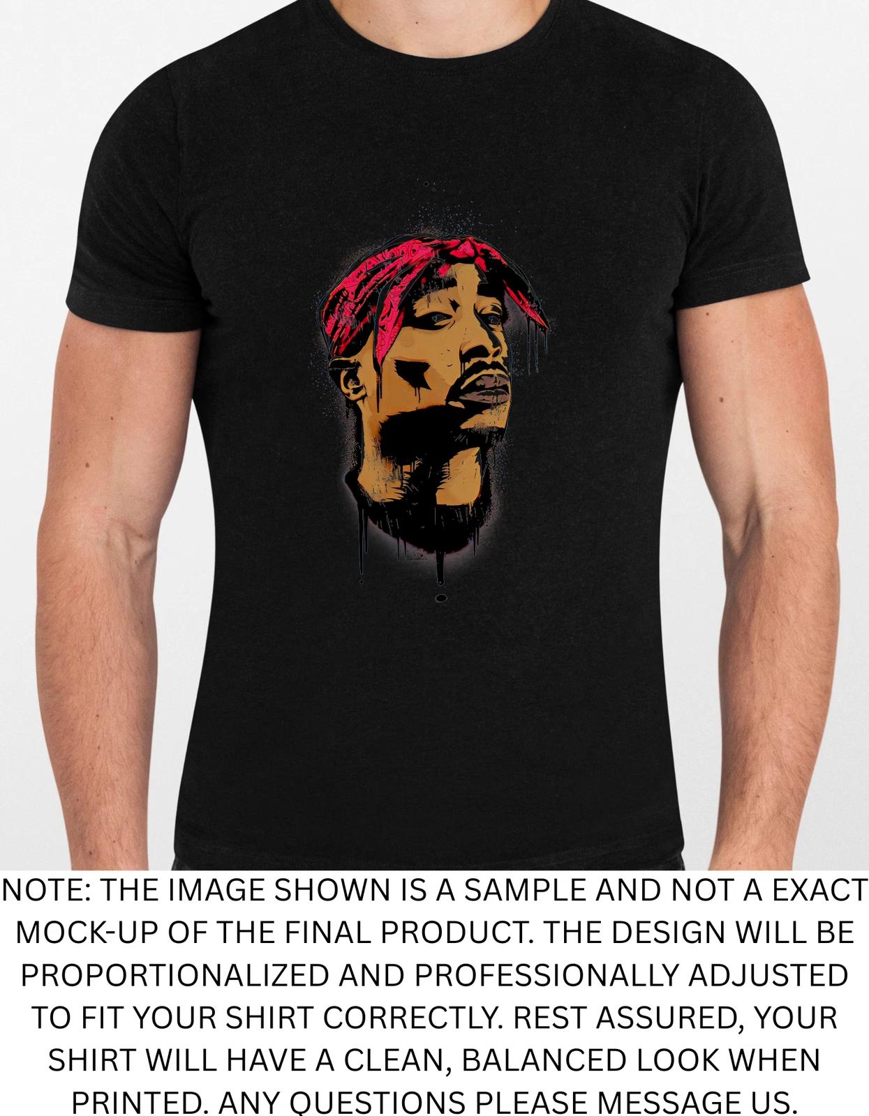 Men s and Women s T-shirts Tupak Shakur Graphic XL
