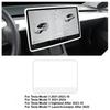 Indoor Rearview Mirror Frame for Tesla Model 3/Model Y Juniper Screen Display Protector Frame GPS Navigation Case Accessories