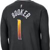 Jordan NBA Suns Devin Booker Courtside Statement Sweatshirt Black Men Streetwear DX7889-010
