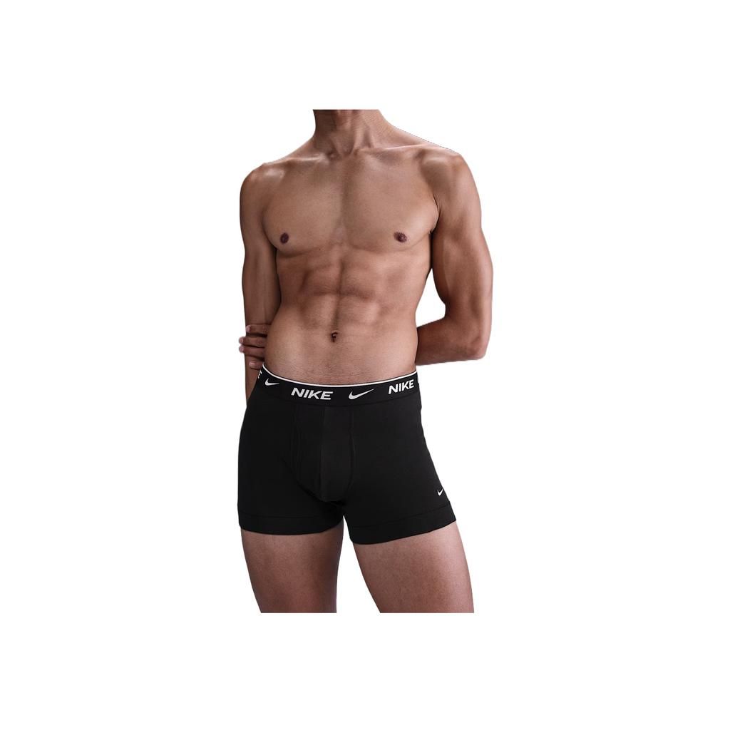 Nike Dri-Fit Comfortable Stylish Versatile Boxer Briefs 3-Pack Men underwear Black KE1166-001