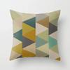 Decorative Home Pillow Case Cushion Covers  Nordic    Morandi Shape Geometric Abstract Bed X Yellow