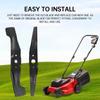 2er-Pack 72511-VL0-S00 72531-VH7-000 21 Zoll Rasenmähermesser-Set Kompatibel mit für HRR2169PKA HRR2169VKA HRR2169VLA HRR2169VYA HRX217 HRX217K1 HRX217 HR