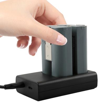 Zwei-Port-Ladegerät DC 5V Dual-Port-Ladestation Ring-Batterieladestation für Spotlight Cam Akku
