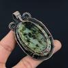 Tree Of Life Labradorite Pendant, Handmade Gemstone  999 Copper Wire Wrapped Pendant Antique Jewelry, For Gift Silver Jewelry