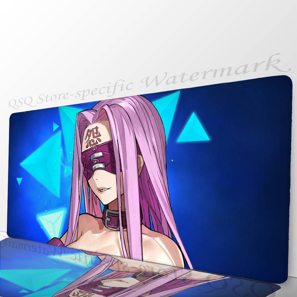 M-Medusa Anime Game Fate Mousepad Non-slip Suitable For Office Computers Laptops E-sports Game Desk Mats XXL Keyboard