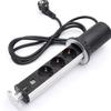 EU Plug USB Socket, Desktop Recessed Power Strip, Vertical Desktop Socket EU Standard