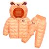 Children's Cotton-padded Jacket Set Children's Winter Coat Cotton-padded Jacket Cotton-padded Pants Two-piece Set